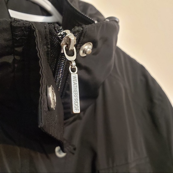 🧩All Black Waterproof Silver Full Women's Jacket - Picture 8 of 15